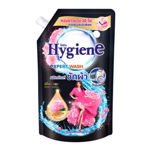 8850092259532 ไฮยีน น้ำยาซักผ้าชนิดน้ำ กลิ่นพีโอนี บลูม 600 กรัม