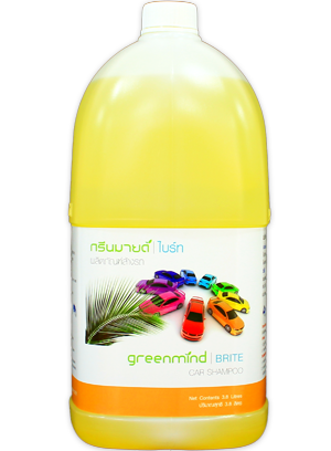 ผลิตภัณฑ์ล้างรถ กรีนมายด์ไบร์ท (BRITE)