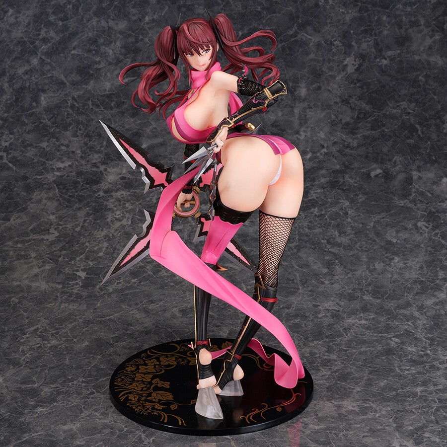 [ Figure แท้ ] #พร้อมส่ง Zettai Junpaku♡Mahou Shoujo - Ninja Erika 1/6 Scale ฟิกเกอร์+โปสการ์ด [ Rocket Boy ]