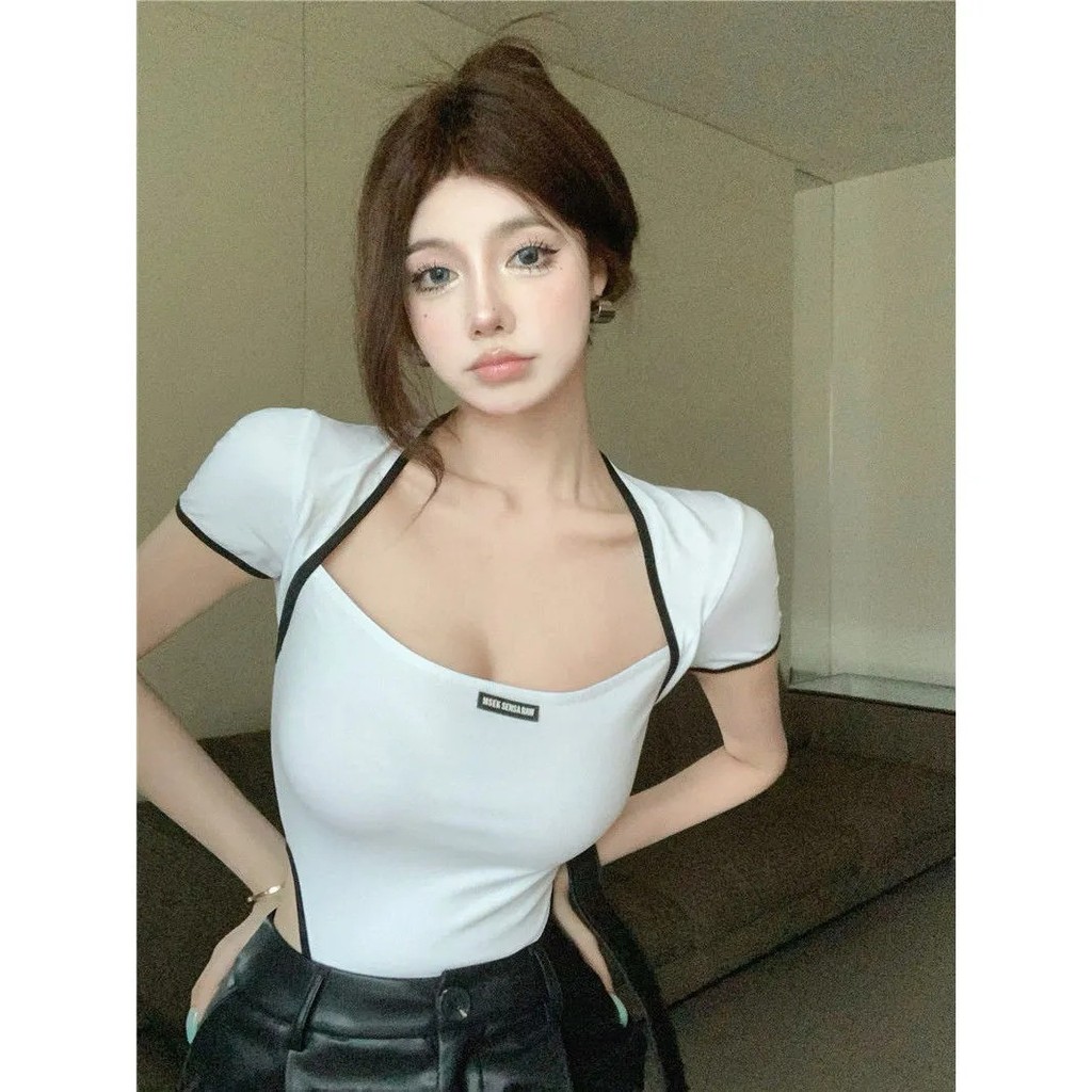 เสื้อบอดี้สูท แขนสั้น CN1828