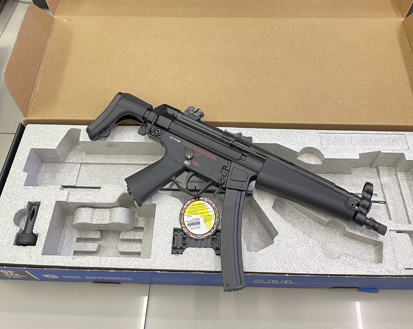 MP5 A3 TGM RTS ETU AEG Airsoft - G&G