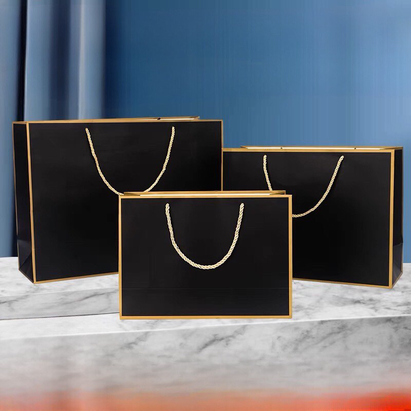 ถุงหิ้ว ถุงของขวัญ พร้อมริบบิ้น ใบใหญ่ ขนาด 17 นิ้ว