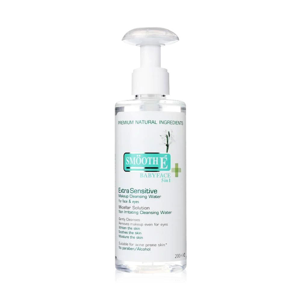 9300807055601 สมูทอี เอ็กซ์ตร้า-เซนซิทีฟ เมคอัพ คลีนซิ่งวอเตอร์ 100ml.