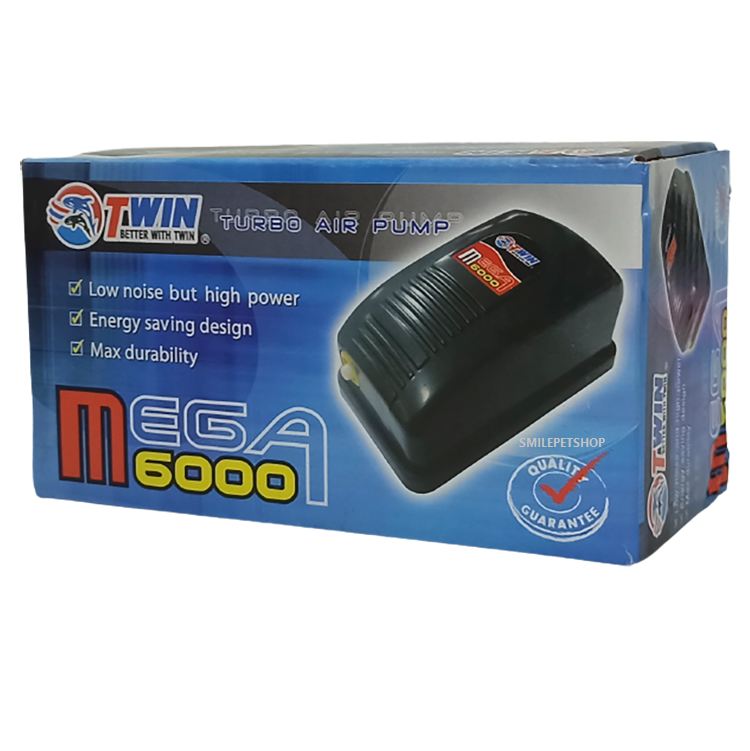 MEGA-6000 (ปั๊มลม 1 ทาง ปรับความแรงได้ 2 ระดับ)