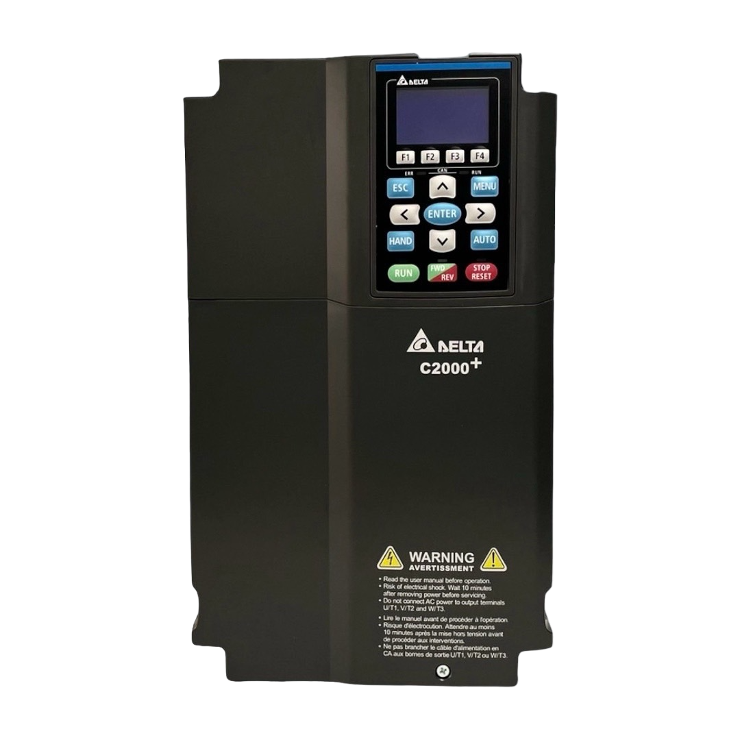 Delta Inverter C2000 VFD150C43A-21 20HP 15kW Input 380V 3-Phase Output 380V 3-Phase
