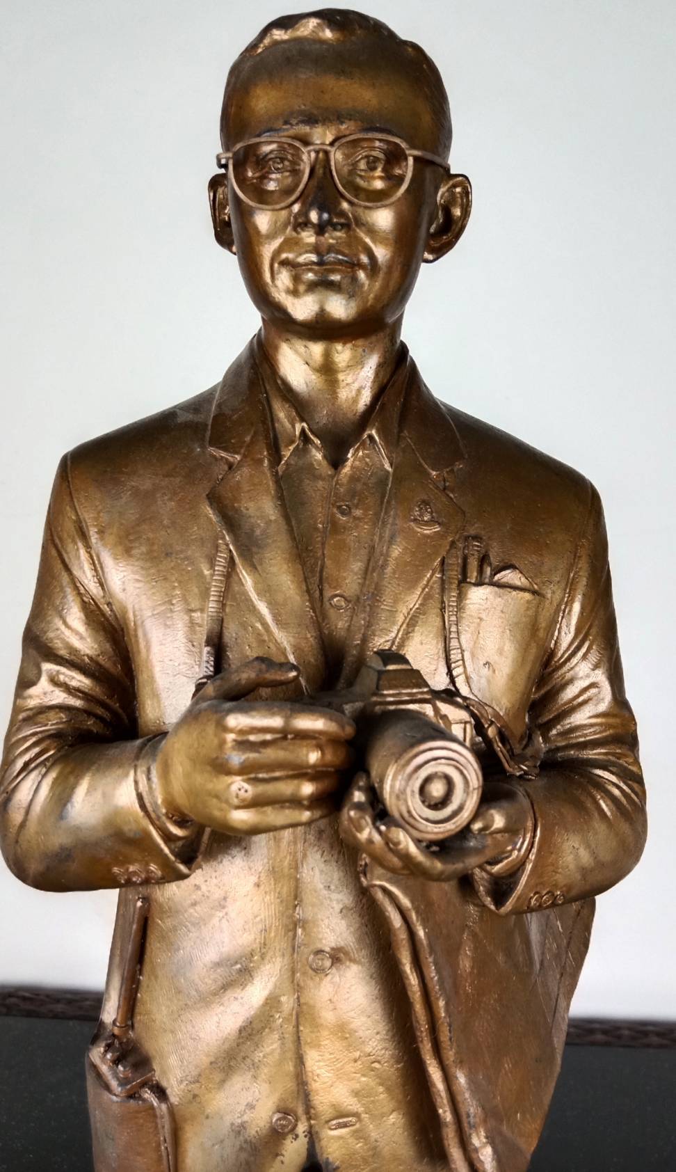 473.พระบรมรูปหล่อในหลวงรัชกาลที่9 พระบาทสมเด็จพระปรมินทรมหาภูมิพลอดุลยเดช "ทรงงาน"(จำลอง)