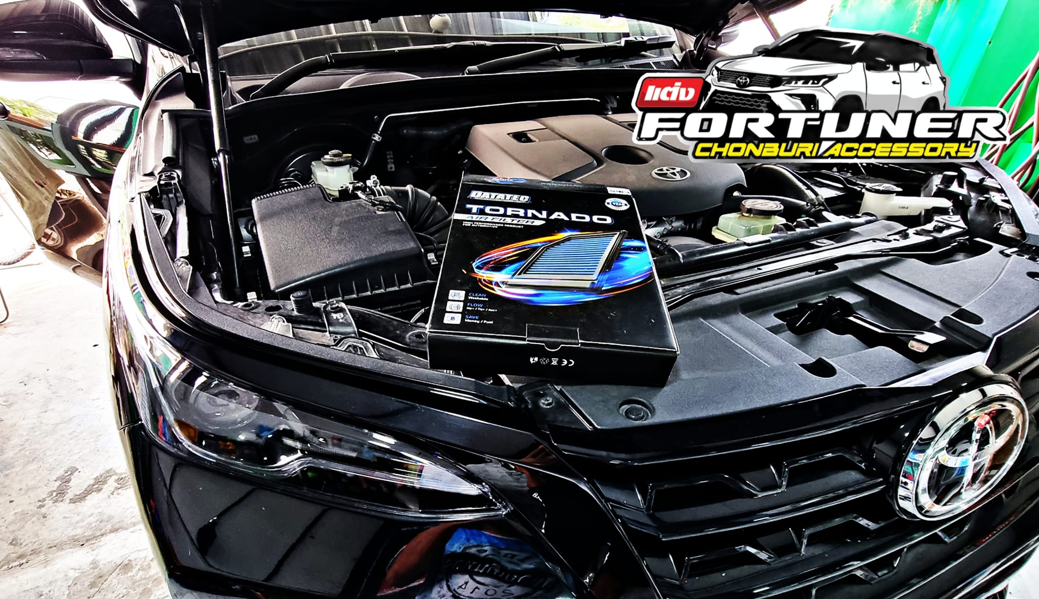 ไส้กรองอากาศ โตโยต้า รีโว่ นิวฟอร์จูนเนอร์ GRsport Legender