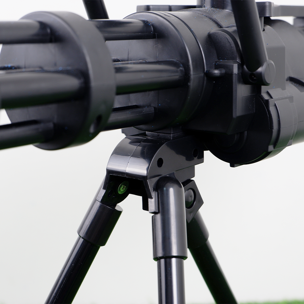 (05)Gatling mini สีดำล้วน ปืนเจลไฟฟ้า ของเล่น ยิงรัว Full Auto