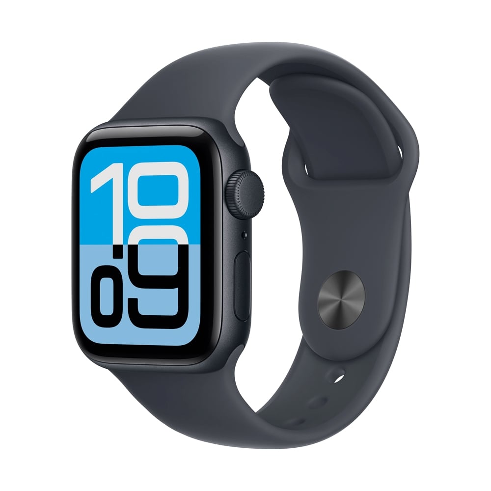Apple Watch SE 3 GPS + Cellular 40mm Midnight Aluminium with Midnight Sport Band - M/L