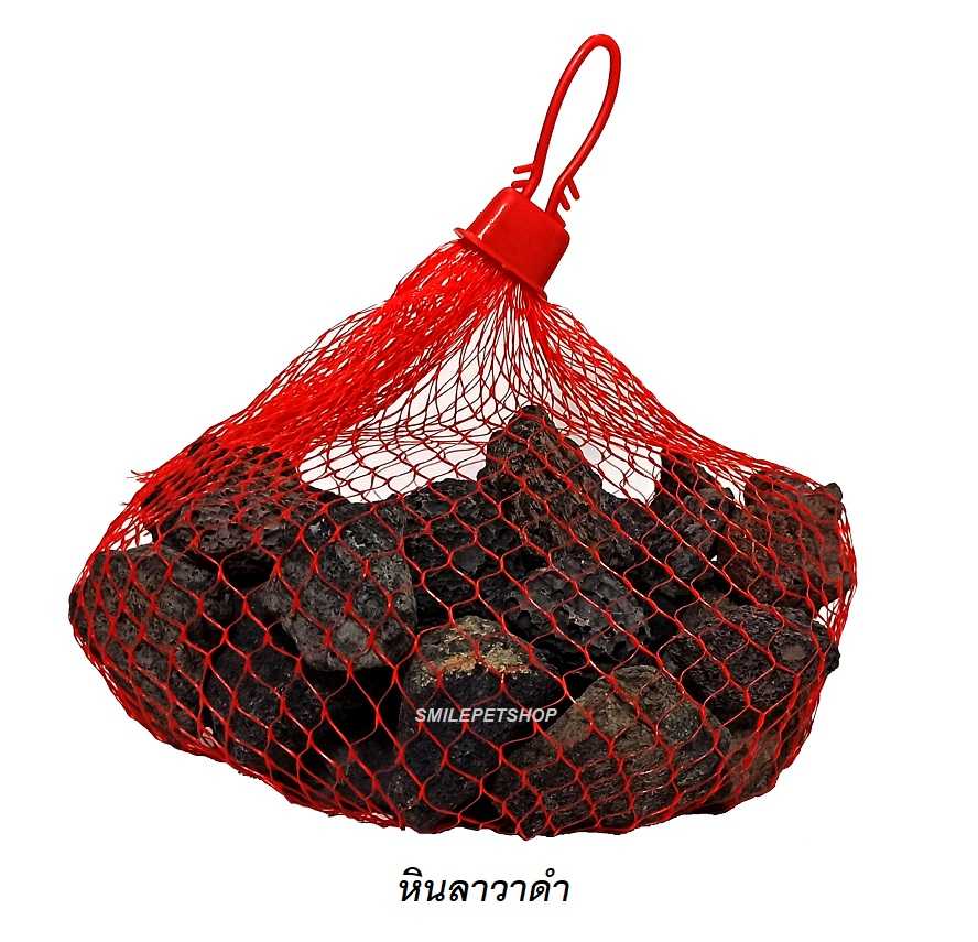 หินภูเขาไฟ และหินลาวา 1 kg.(วัสดุกรองจากธรรมชาติ ดูดซับสารพิษ แอมโมเนีย ไนไตรต์ ไนเตรต มีรูพรุนสูง)