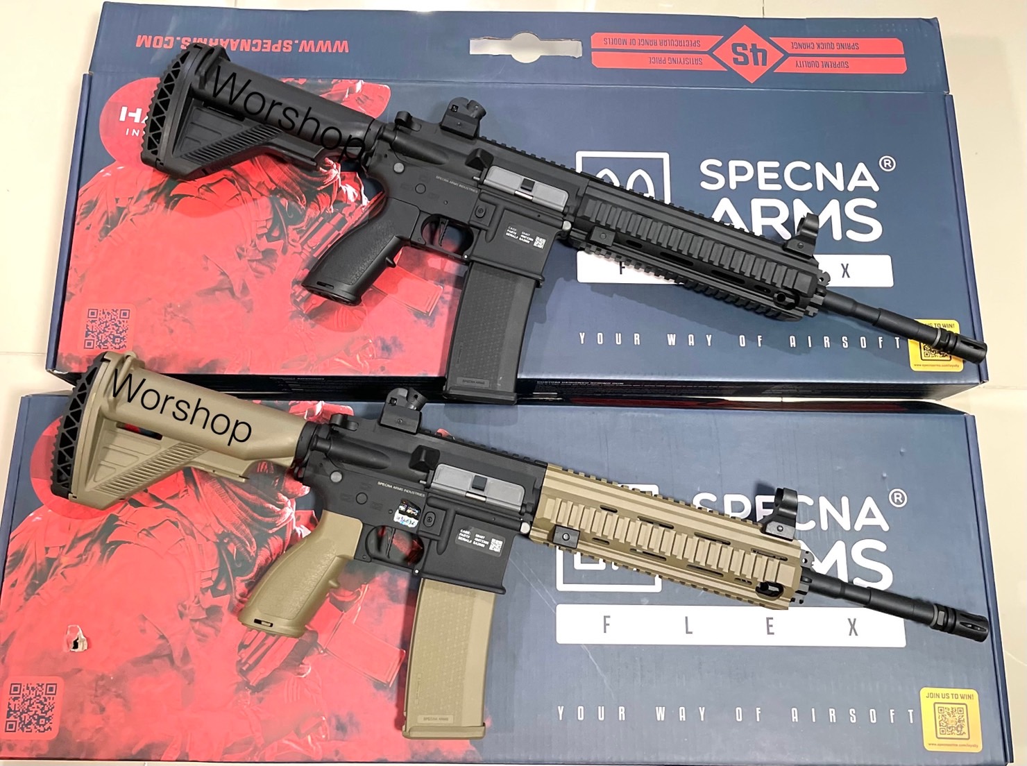 Specna Arms F07 HAL / สี
