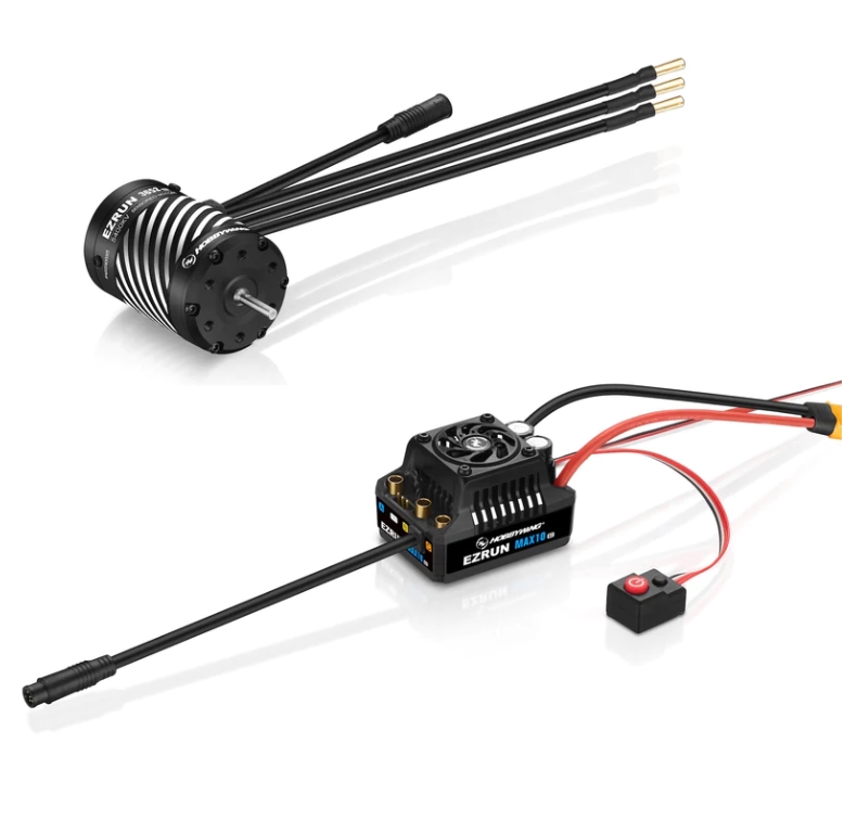 EZRUN MAX10 G2 Combo (80A ESC + 3652 G3 Motor) 3300KV 4100KV และ 5400KV