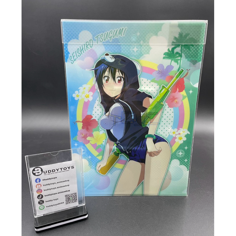 แฟ้ม สึกุมิ เซชิโร่ -รักลวงป่วนใจ[Nisekoi -A4 Clear File- Seishirou Tsugumi]