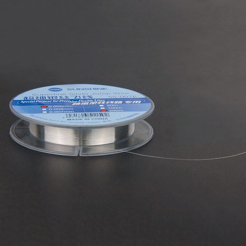 ลวดต่อลาย Sinshine 0.009 ไม่มีฉนวนเคลือบ