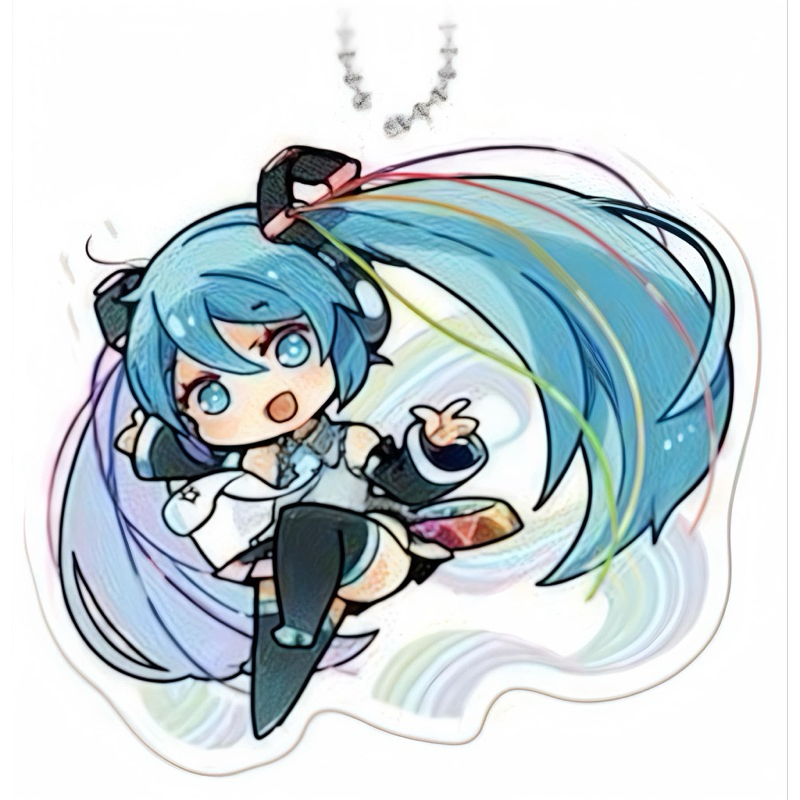 พวงกุญแจอะคริลิค ฮัตสึเนะ มิกุ[Vocaloid Hatsune Miku -Acrylic Keychain- 10th Anniversary]