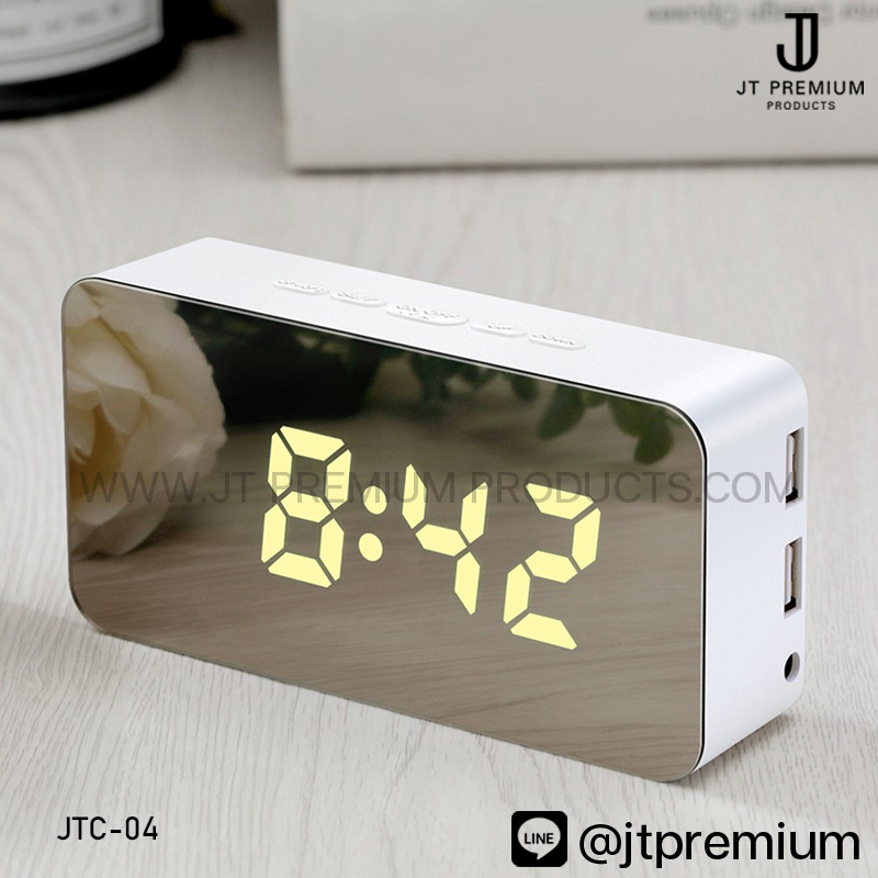 นาฬิกาตั้งโต๊ะดิจิตอล พรีเมี่ยม รุ่น JTC-004