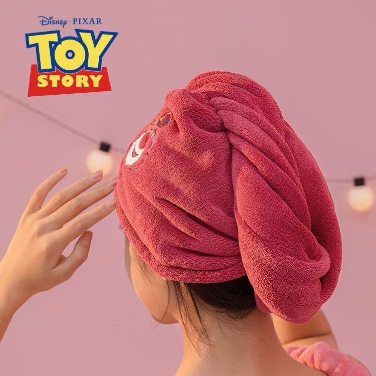 หมวกคลุมผม ผ้าเช็ดหน้า Lotso ของขวัญน่ารัก โซคิ้วส์สุดๆ