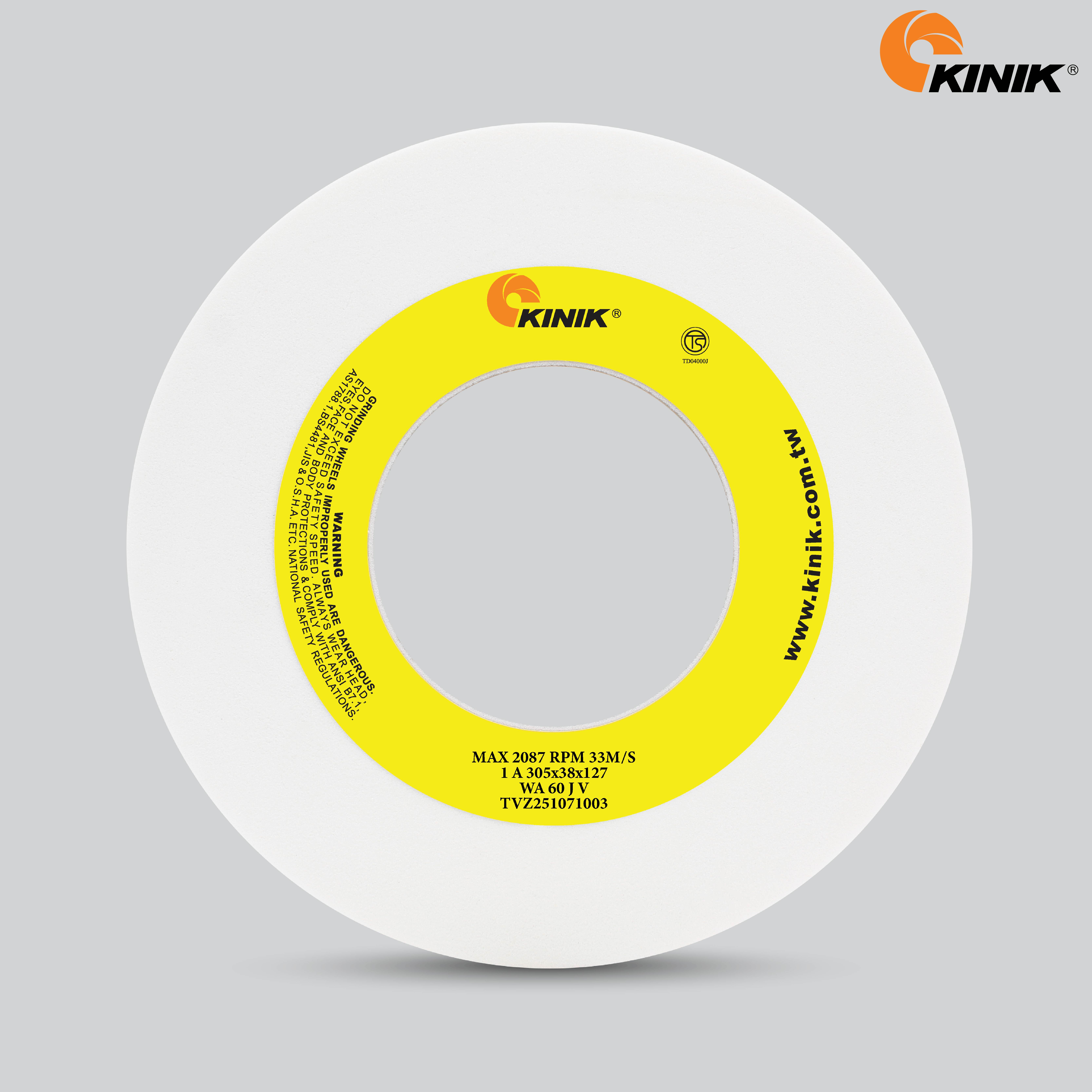 หินเจียร KINIK WA60JV1A 305x38x127 mm.