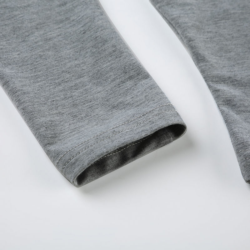 เสื้อครอป สไตล์เกาหลี รุ่นแขนยาว รหัส CN2745