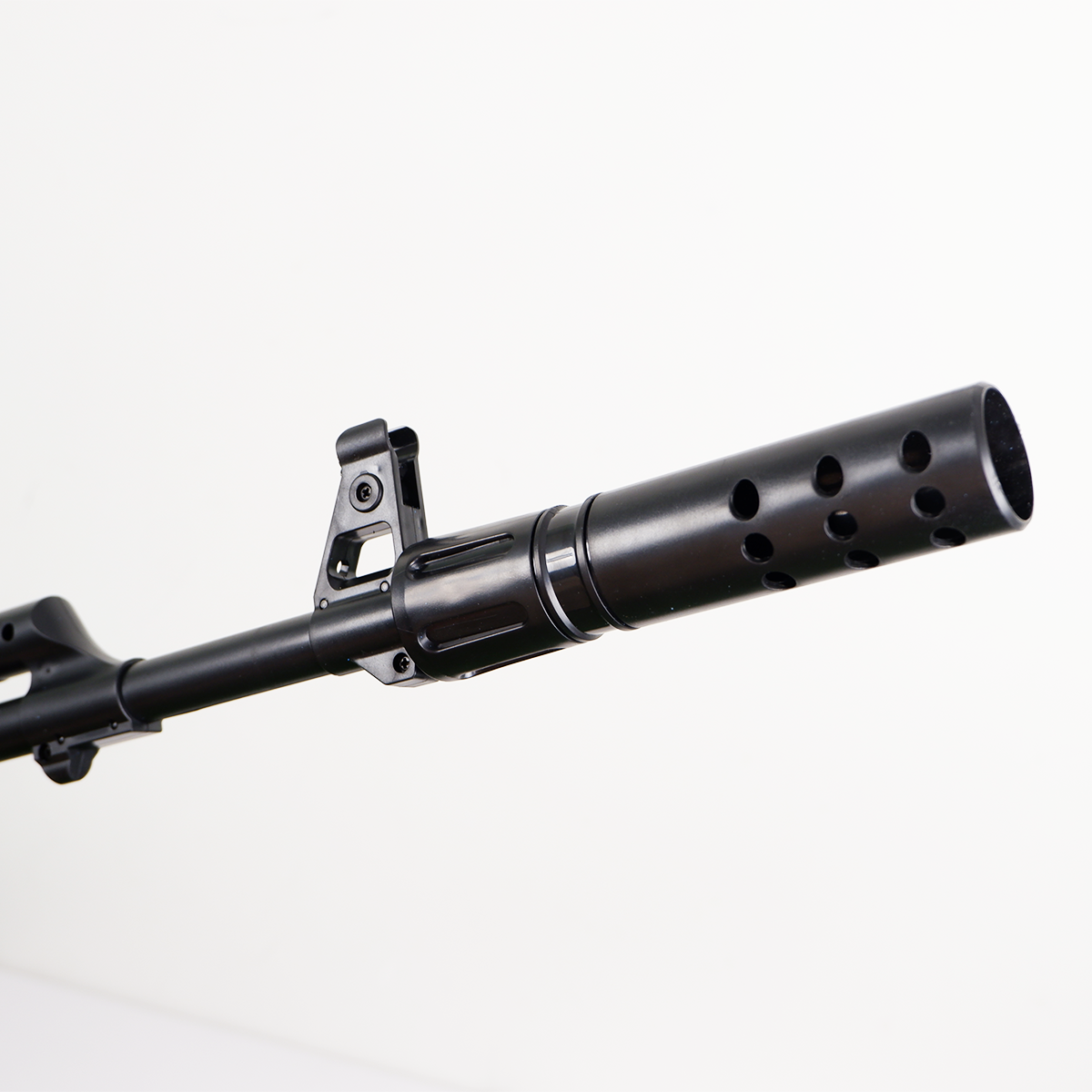 (19)AKM-47 ลายไม้ ปืนเจลไฟฟ้า ของเล่น ยิงรัวได้ ชักยิงได้