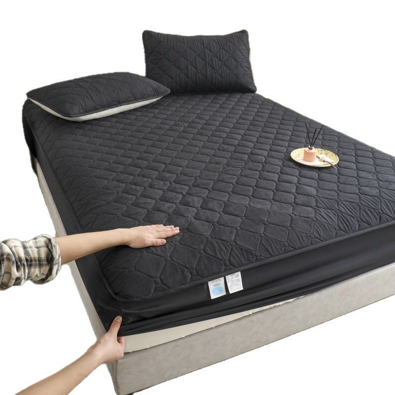 ผ้าปูที่นอน กันน้ำ กันไรฝุ่น BD048 พร้อมส่่งในไทย