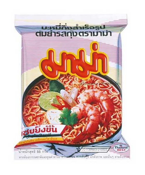8850987101021 มาม่าต้มยำกุ้ง (ซอง) 60g