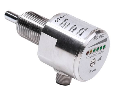 EGE P10521 SC440-A4-GSP Flow Controller G1/2 Steel A4 Plug L=30mm 24VDC