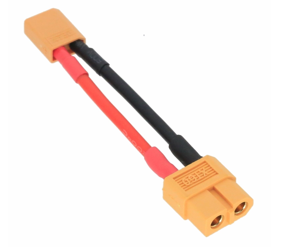XT30 Male to XT60 Female cable สายแปลงชาทแบต ขั้ว XT30 กับเครื่องที่เป็น ขั้ว XT60