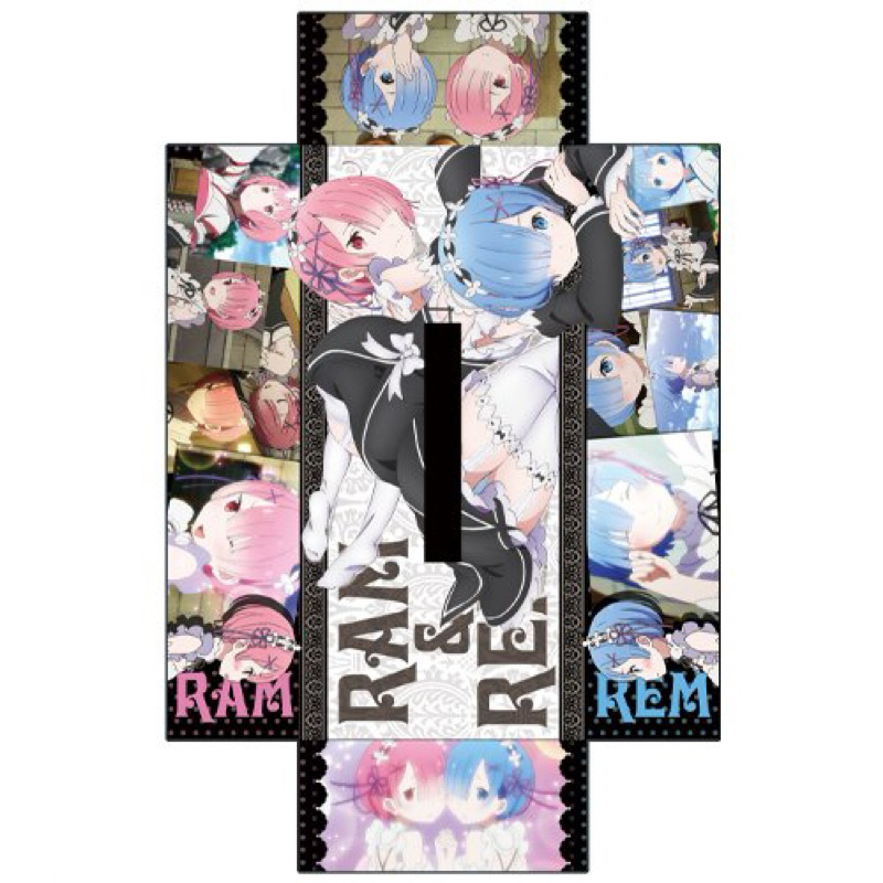 กล่องทิชชู่ เรม&แรม -รีซีโร่[Re:Zero Starting Life In Another World -Tissue Box Cover- Rem&Ram]