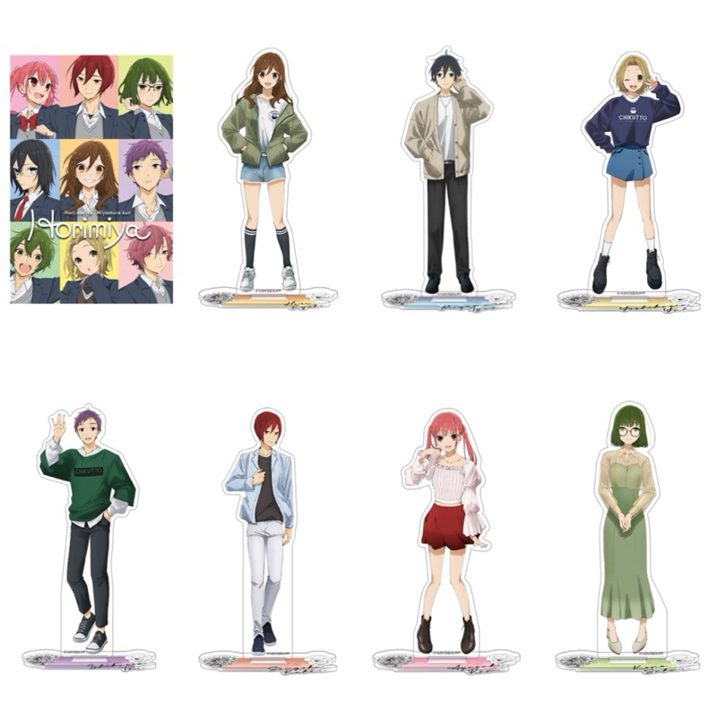 เซ็ตสแตนอะคริลิค7ชิ้น โฮริมิยะ สาวมั่นกับนายมืดมน[Horimiya : Hori-san To Miyamura-kun -Acylic Stand Set 7-]