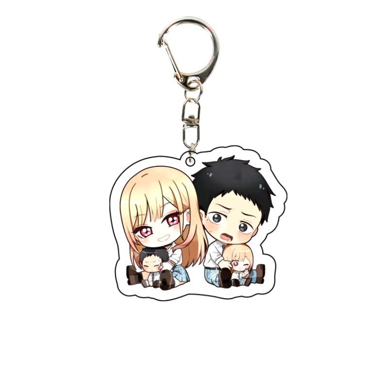 พวงกุญแจอะคริลิค มาริน&โกโจ -หนุ่มเย็บผ้ากับสาวนักคอสเพลย์[My Dress-Up Darling -Acrylic Keychain- Marin&Gojo]