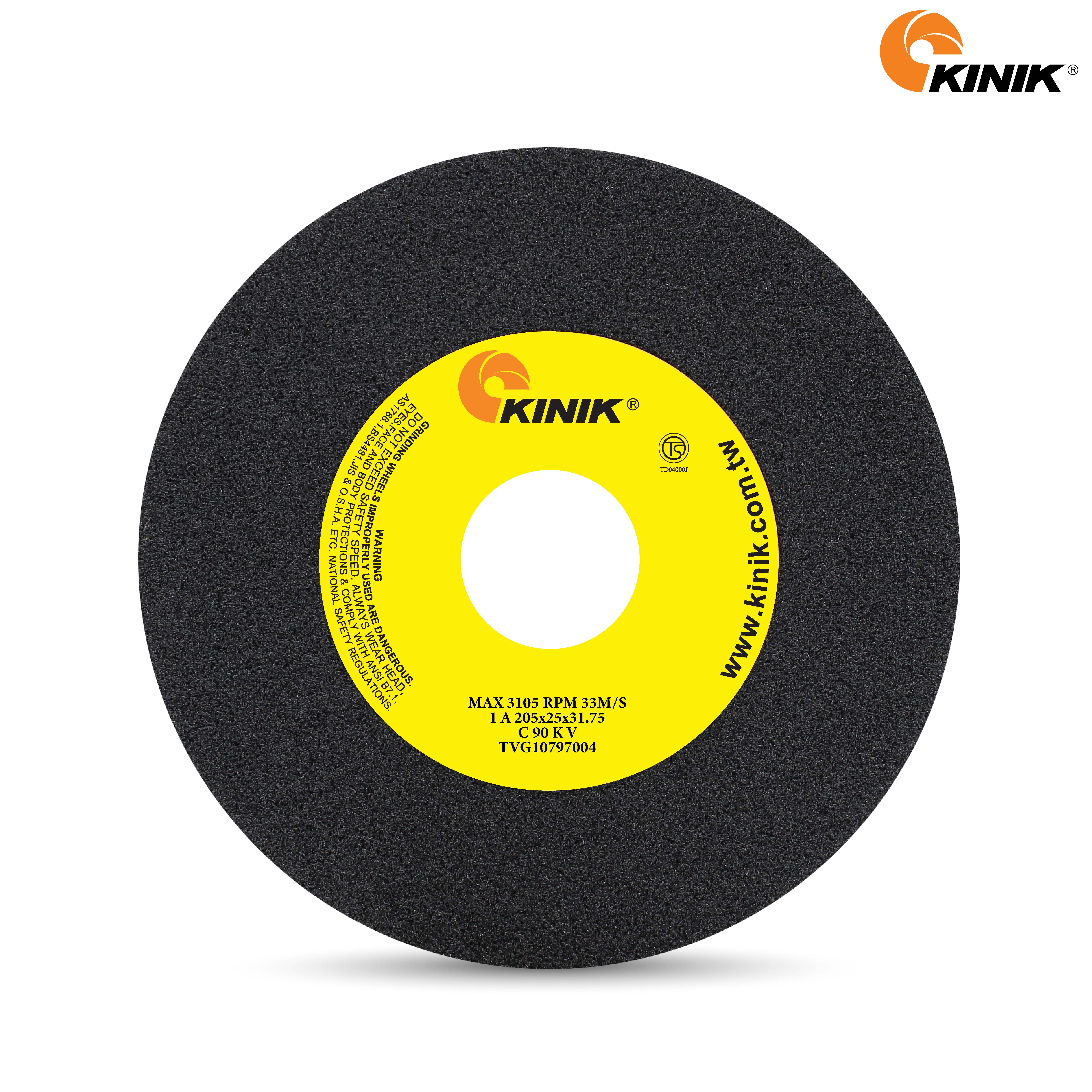หินเจียร KINIK C90KV1A 205x25x31.75 m.m.