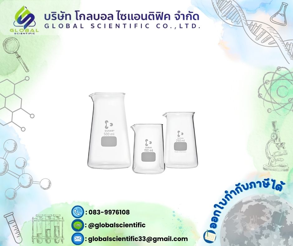 บีกเกอร์ฟิลิปส์ Beaker, philip,with spout ,Duran