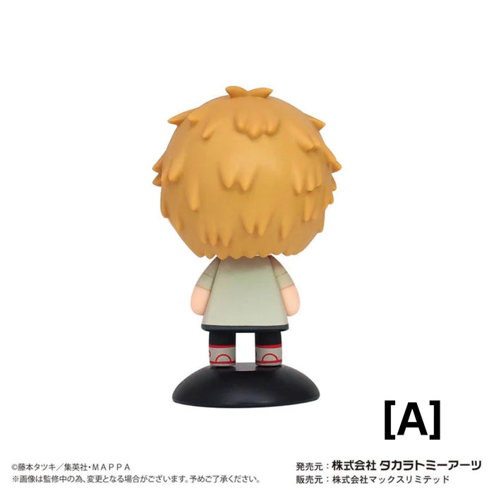 [ Figure แท้ ] #พร้อมส่ง Chainsaw Man - YuraYura Head Denji & Power Mini Figure คู่ [ Takara Tomy A.R.T.S ]