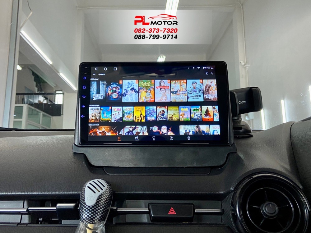จอแอนดรอยด์ CPU 8 Core 4/32 GB WIFI ใส่ซิม 4G Mazda 2 skyactiv 2016
