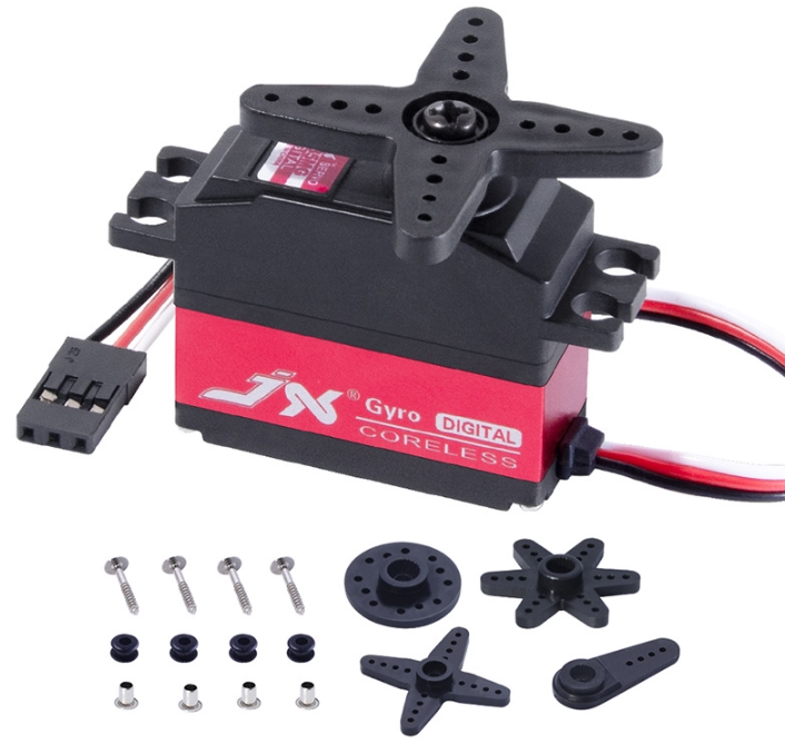 JX-PDI-2535MG Digital servo เฟืองโลหะ ใช้กันหาง ฮอ 450 ได้