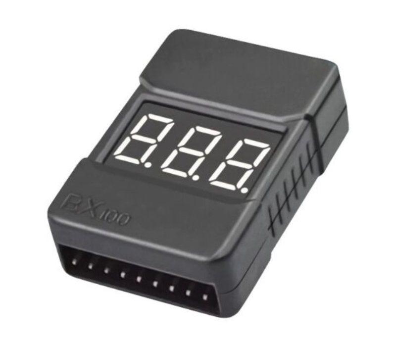 1-8S Lipo Battery Voltage Tester / Low Voltage Buzzer Alarm / Battery Voltage Checker with Dual Speakers