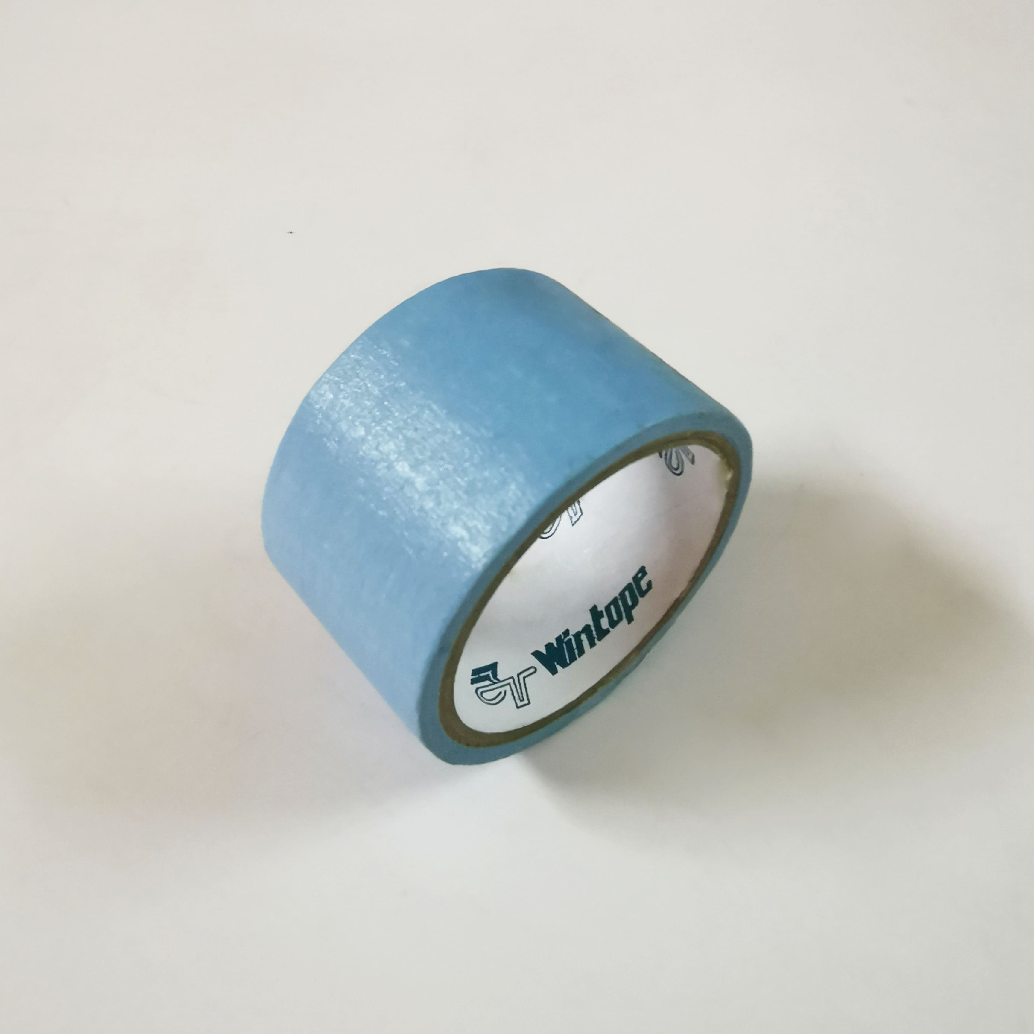 เทปย่นสี 1นิ้วx3หลา (2m) สีฟ้า (Wintape)