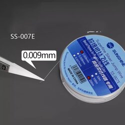 ลวดต่อลาย Sinshine 0.009 ไม่มีฉนวนเคลือบ