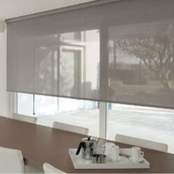 ม่านม้วนกรองแสง แต่ยังเห็นทิวทัศน์ภายนอก แบบ โปรงแสง Sun ScreenRolling Blinds TLBs DIํY สำเร็จรูป