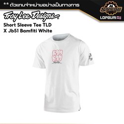เสื้อยืด Troy Lee Designs Short Sleeve Tee TLD X JB51 BAMFITI White ของแท้ 100%✅