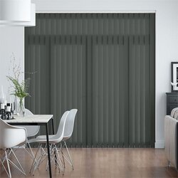ม่านปรับแสง แบบทึบแสง Vertical Blinds TLBs DIY ออฟฟิศ สำนักงาน สำเร็จรูป