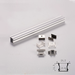 รางไฟเส้น อลูมิเนียม Track Aluminum Profile 1201