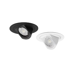 โคมไฟดาวน์ไลท์ ปรับได้ Recessed Downlight Pop up Adjustable 360° Aluminum IP20