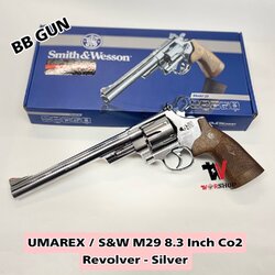 S&W M29 8.3 lnch Co2 Revolver - Silver