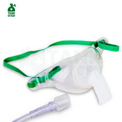 หน้ากากครอบคอ สำหรับคนไข้เจาะคอ Tracheostomy Mask (Adult)