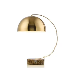 โคมไฟตั้งโต๊ะ สไตล์นอร์ดิก Nordic style table lamp Meta + Marble LED E27x1 IP20