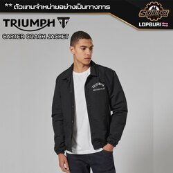 เสื้อแจ็คเก็ต Triumph CARTER COACH JACKET MTHS21129 ของแท้ 100%✅( ลด 1 ไซส์จากปกติ ไซส์ยุโรป )