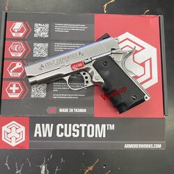 AW Custom NE1001 - V10 1911 Colt Defender สีเงิน