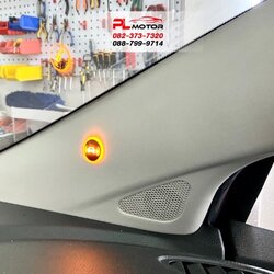 เซ็นเซอร์เตือนมุมอับ BSM แบบไฟที่เสา V.1 Nissan Almera 2020